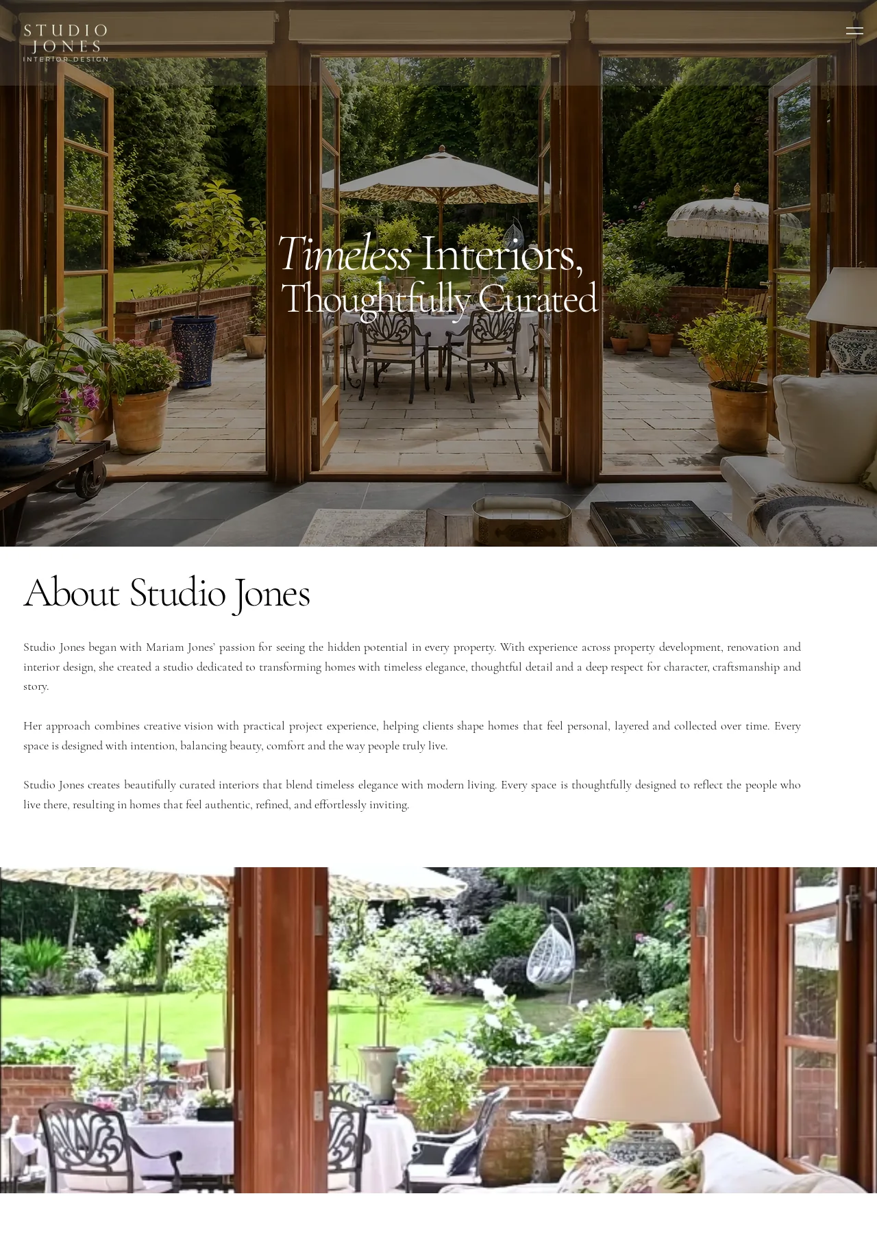 Studio Jones — Wix