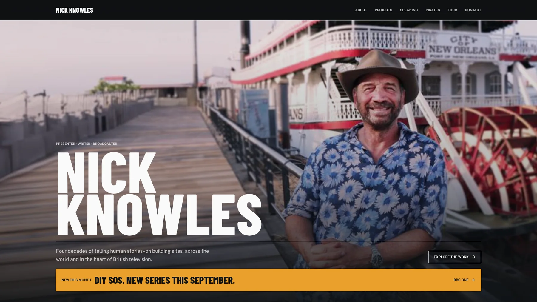 Nick Knowles — Television, projects and news website