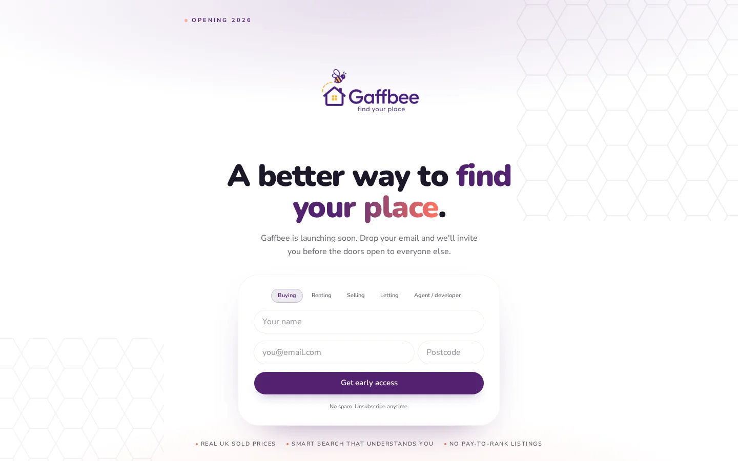 Gaffbee project