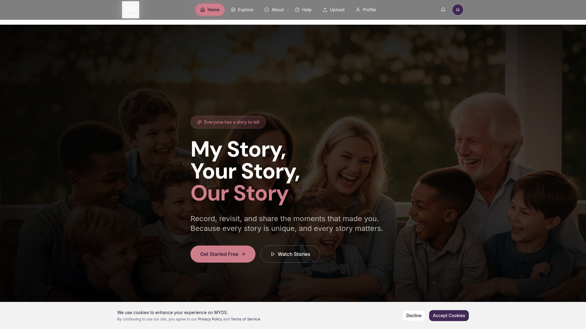 MYOS - Video Storytelling Platform