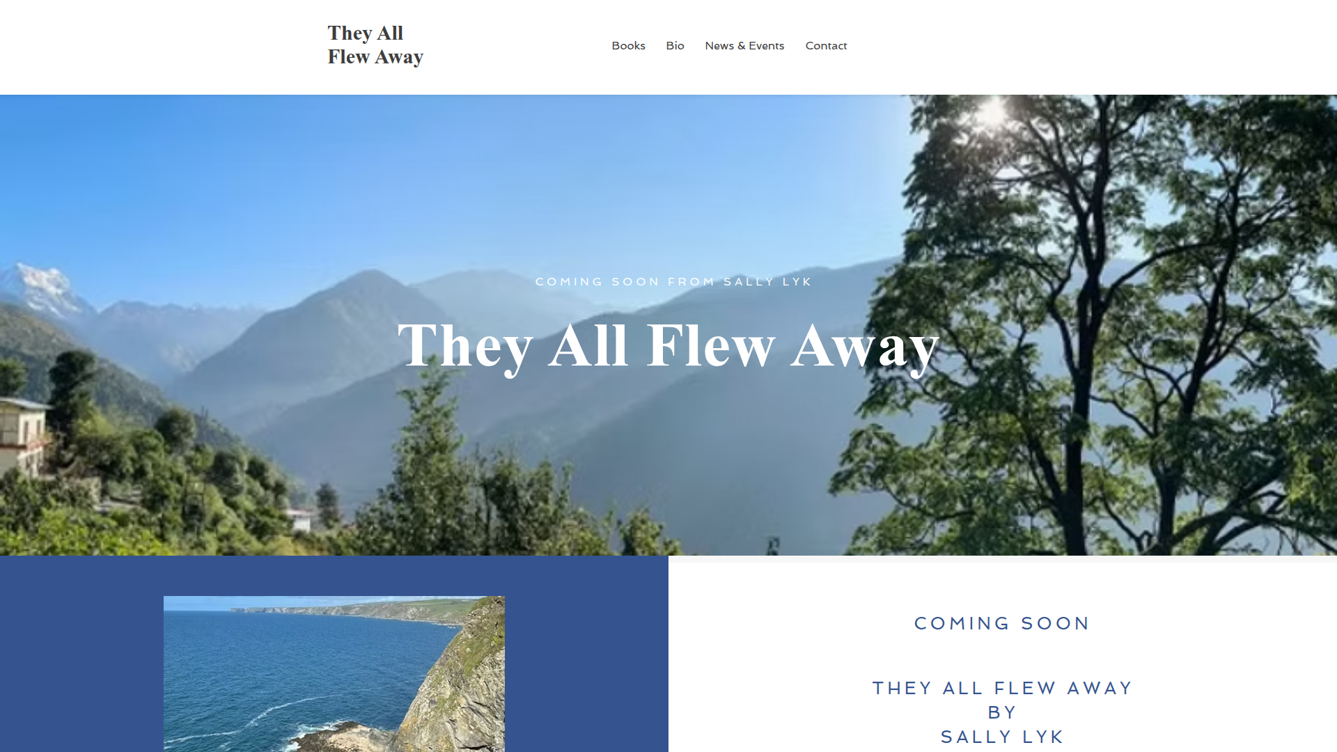 They All Flew Away — Author website for Sally Lyk's upcoming novel
