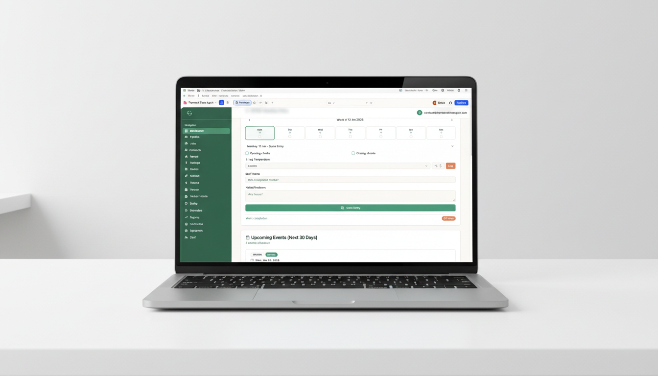 Thyme and Time Again — Custom Dubsado CRM system for a private caterer specialising in bespoke events and weddings.