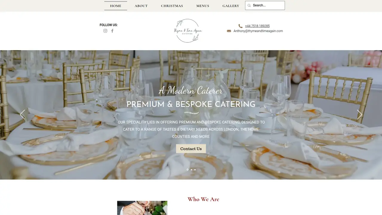 Thyme — Wix