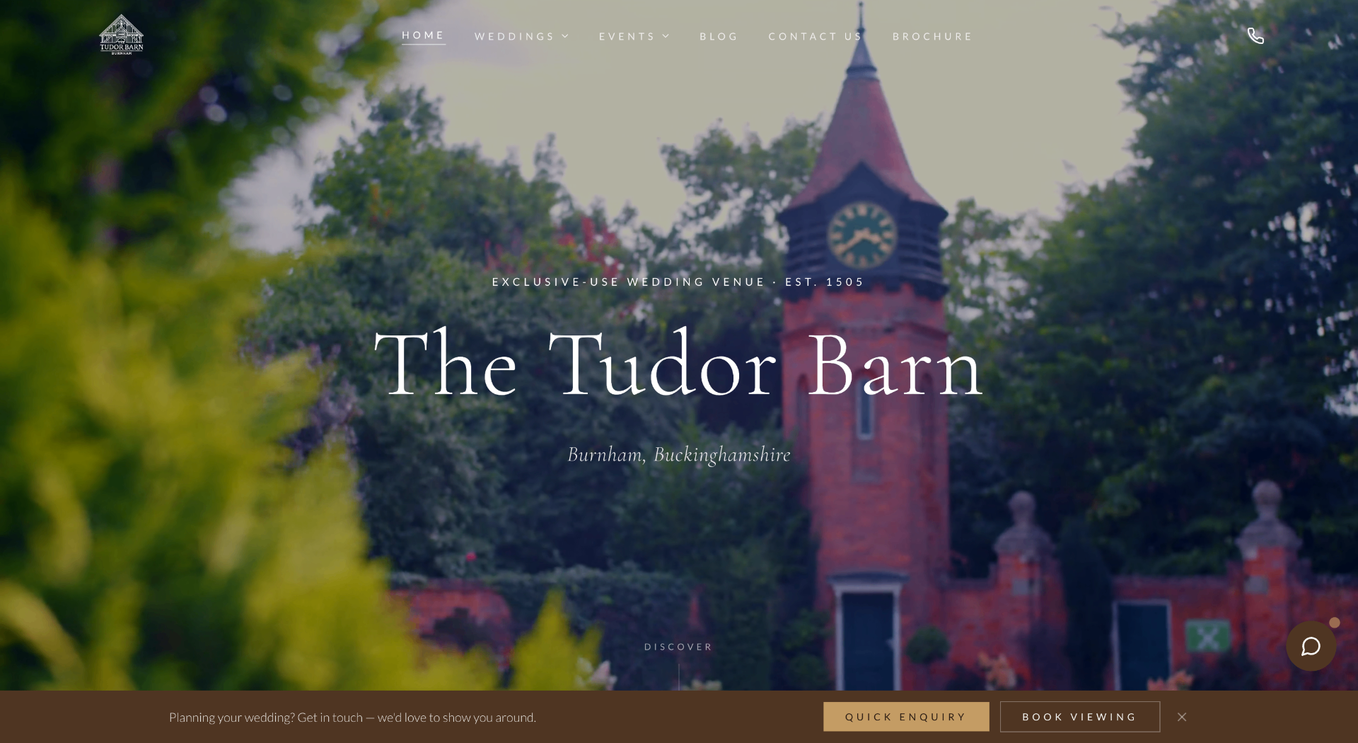 The Tudor Barn — Complete rebrand for a stunning Kent wedding venue — transforming it from a beautiful space into a cohesive wedding brand.