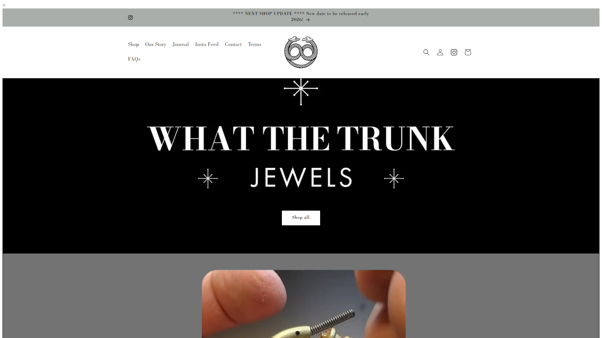 What The Trunk Jewels — Unique handcrafted jewellery e-commerce store on Shopify